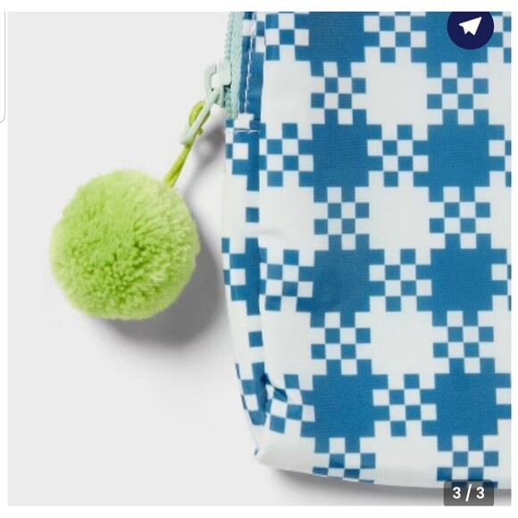 2pk Kids' Houndstooth and My Stuff Gifting Pouch Set - Pillowfort™ - Picture 3 of 4